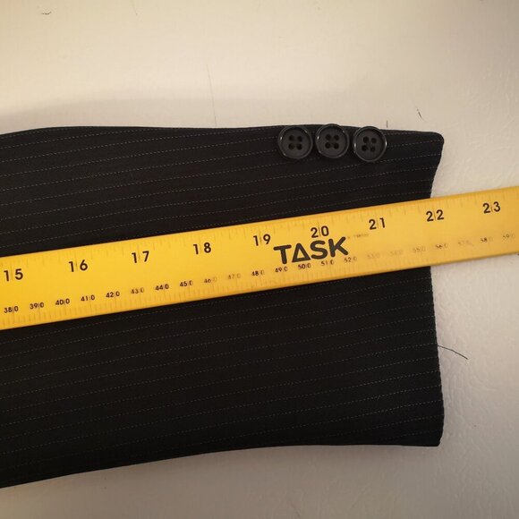 Newberry by Anne Taylor Ladies Black Lined Straight Fit Blazer - Picture 10 of 11